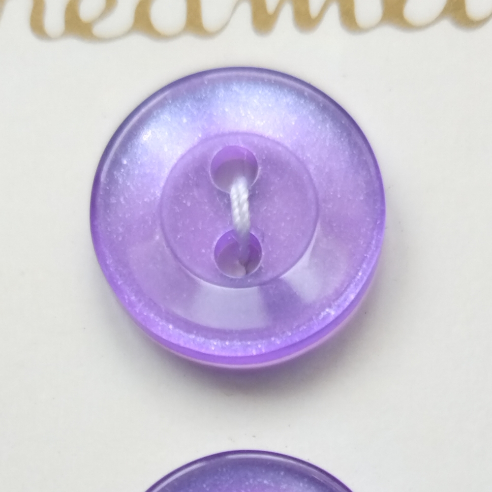 8 Lavender Buttons - Picture 3 of 3